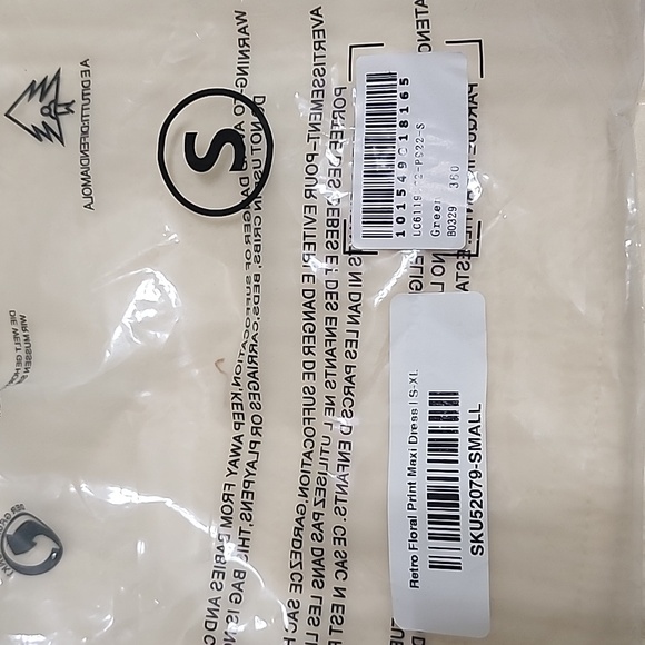 Retro Floral Print Maxi Dress - Picture 7 of 7